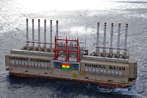 KarPower Barge Begins Supplying Ghana